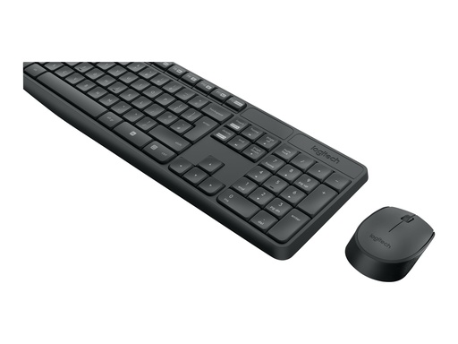 [920-007911] Logitech MK235 - Tastatur-und-Maus-Set - kabellos