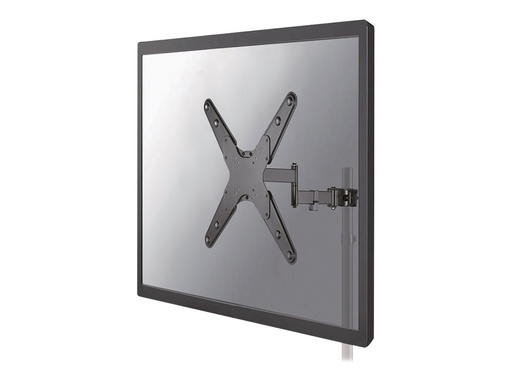 [FL40-450BL14] Neomounts FL40-450BL14 TV-Stangenhalterung 32-55" - Durchm. 28-50 mm - volle Bewegung - 75 x 75 mm - 400 x 400 mm - -15 - 10° - 0 - 180° - Stahl - Schwarz
