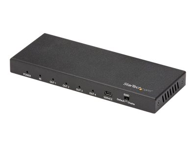 [ST124HD202] StarTech.com 4 Port HDMI Splitter - 4K 60Hz