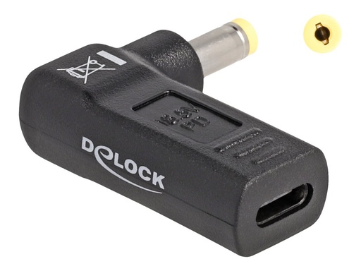 [60006] Delock Netzteil - USB-C (W) zu Gleichstromstecker 4,8 x 1,7 mm (M)