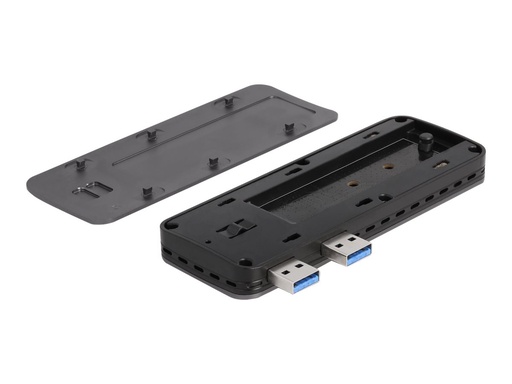 [42013] Delock Speichergehäuse - M.2 - NVMe PCIe - PCIe, SATA, USB 3.2 (Gen 2)