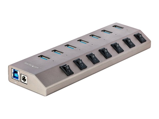 [5G7AIBS-USB-HUB-EU] StarTech.com 7-Port USB 3.0 Hub Mit Netzteil