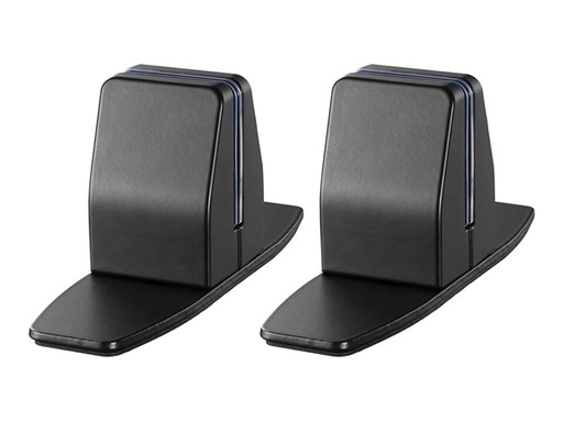 [NS-CLMPSTANDBLACK] Neomounts NS-CLMPSTANDBLACK Klemmensatz für Schreibtisch (2 Stk) - max 8 kg - Schwarz - Aluminium - 8 kg - Tisch/Bank - 0 - 62 mm - 0 - 40 mm