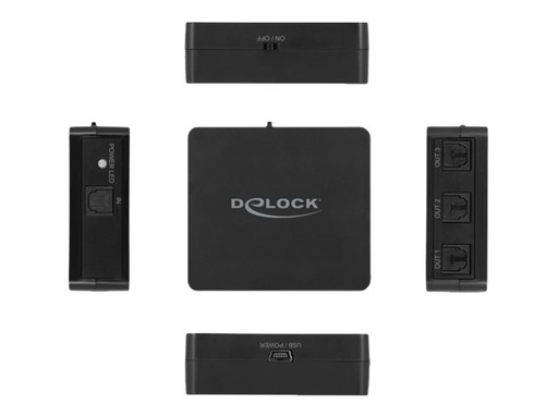 [63397] Delock Audio-Splitter - 3 x SPDIF - Desktop