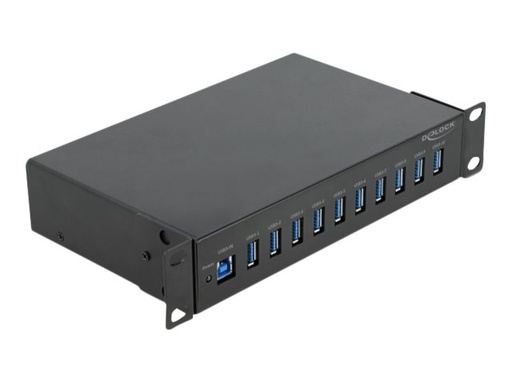 [64112] Delock Hub - 10 x USB 3.2 Gen 1 - Desktop
