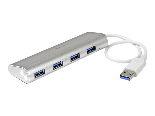 [ST43004UA] StarTech.com 4 Port kompakter USB 3.0 Hub mit
