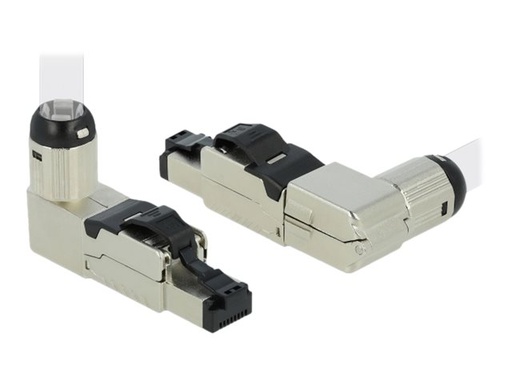 [86289] Delock Netzwerkanschluss - RJ-45 (M) gewinkelt