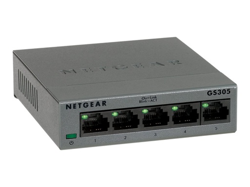 [GS305-300PES] Netgear GS305 - Switch - unmanaged - 5 x 10/100/1000