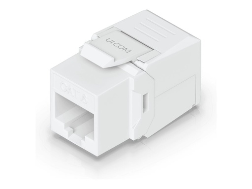 [UACC-KEYSTONE-JACK-C6] Ubiquiti Modulare Eingabe - oberflächenbündig montierbar - CAT 6 (Packung mit 12)