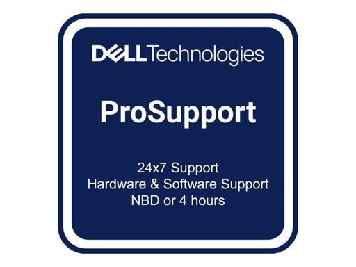 [R260_3OS5P4] Dell Erweiterung von 3 jahre Next Business Day auf 5 jahre ProSupport 4H Mission Critical - Serviceerweiterung - Arbeitszeit und Ersatzteile (für Server)