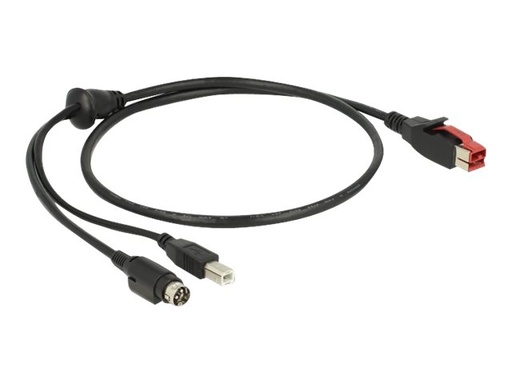 [85487] Delock Powered USB-Kabel - USB PlusPower (24 V)