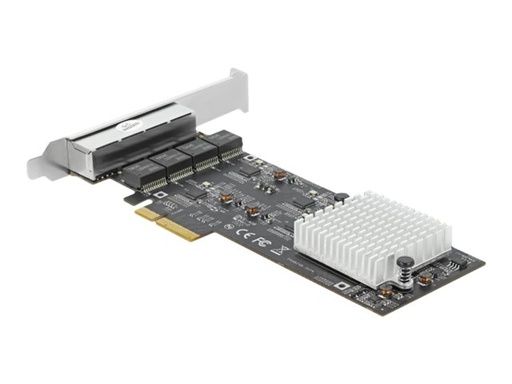 [89192] Delock Netzwerkadapter - PCIe 2.1 x4 - 10M/100M/1G/2,5