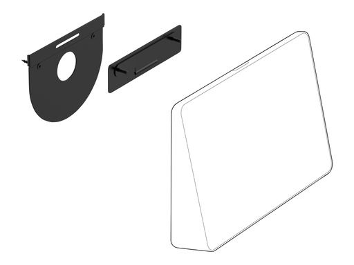 [939-001817] Logitech Tap Wall Mount - Montagekit für Videokonferenz-Controller