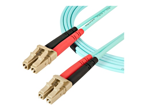 [450FBLCLC5] StarTech.com 5 m LC auf LC OM4 Multimode Glasfaserkabel, LWL Patchkabel - Netzwerkkabel - LC Multi-Mode (M)