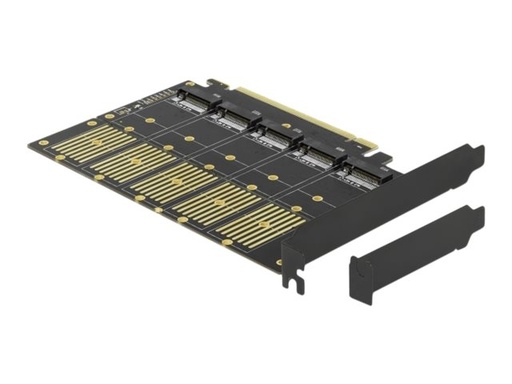 [90435] Delock PCI Express x16 Card to 5 x internal M.2