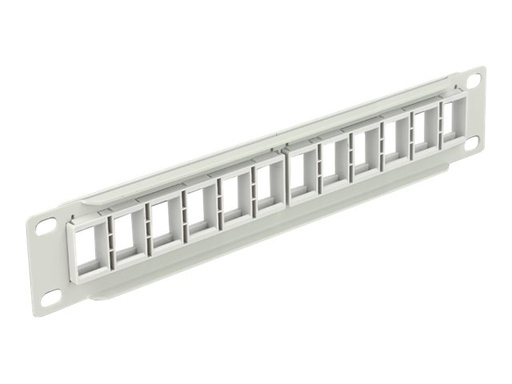 [43309] Delock Patch Panel - Grau - 1U - 25.4 cm (10")