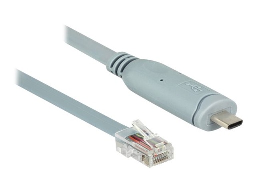 [89893] Delock Serieller Adapter - USB-C - RS-232 x
