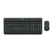 [920-008982] Logitech MK545 Advanced, Volle Größe (100%), Kabellos, RF Wireless, Schwarz, Mau...