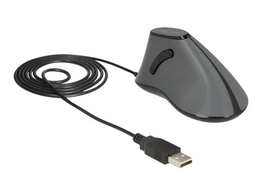 [12527] Delock Vertikale Maus - ergonomisch - Für Rechtshänder