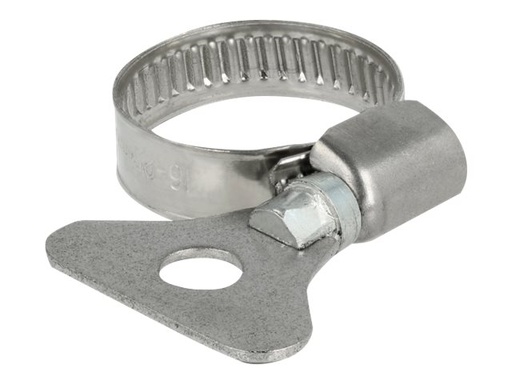 [19576] Delock Schlauchschelle - geeignet für 16 - 25 mm Schlauch (Packung mit 10)