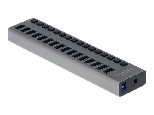 [63739] Delock Hub - 16 x SuperSpeed USB 3.0 - Desktop