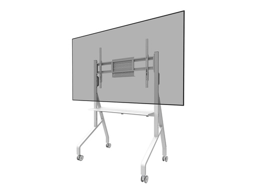 [FL50-525WH1] Neomounts FL50-525WH1 TV-Trolley 55-86" - schnelle Installation - TÜV - Weiß - Flachbildschirm - Multimedia-Trolley - Stahl - 76 kg - 10 kg