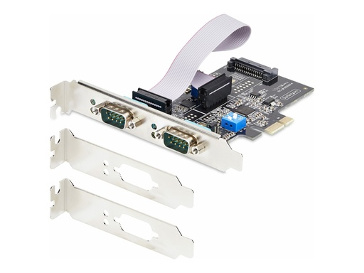 [2S232422485-PC-CARD] StarTech.com Startech 2-Port Serielle PCIe Karte, RS232/RS422/RS485