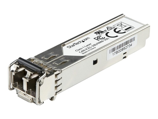 [CTPSFP1GELXS] StarTech.com CTPSFP1GELXS Transceiver Modul (SFP Module, 1000Base-LX Juniper kompatibel, Glasfaser, 1310nm, LC Single Mode mit DDM)