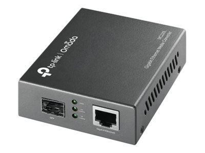 [MC220L] TP-LINK MC220L - Medienkonverter - 1GbE - 1000Base-LX, 1000Base-SX, 1000Base-LH - RJ-45 / SFP (mini-GBIC)