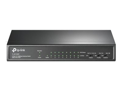 [TL-SF1009P] TP-LINK TL-SF1009P - Desktop Switch with P - Switch - 0,1 Gbps