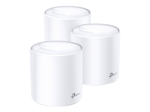 [DECO X60(3-PACK)] TP-LINK Deco X60 - WLAN-System (3 Router) - GigE