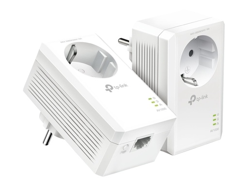 [TL-PA7017P KIT] TP-LINK TL-PA7017P Kit Av1000 Powerline-Adapter-Set 1 St. - Bridge - Stromnetz (Powerline)