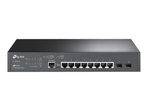 [TL-SG3210 V3] TP-LINK L2+ Managed Switch 2 SFP - Switch - Glasfaser (LWL)