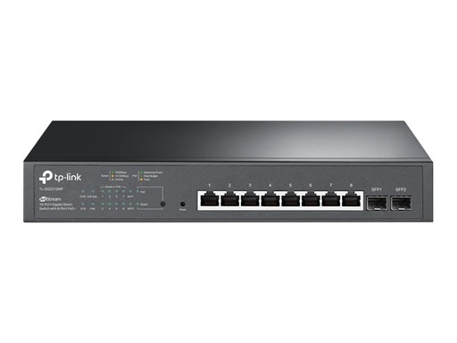 [TL-SG2210MP] TP-LINK SG2210MP JetStream Smart Switch - Switch - Glasfaser (LWL)