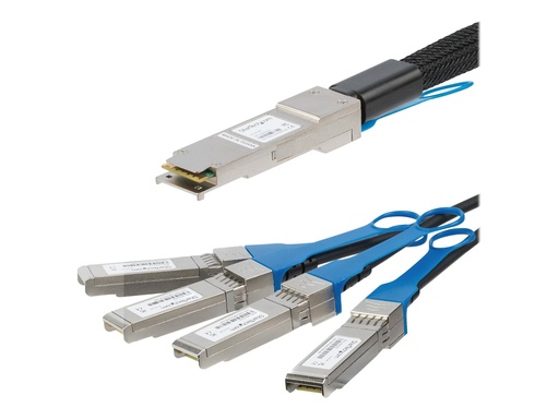 [QSFP4SFPPC1M] StarTech.com 1m QSFP+ Breakout Kabel - QSFP+