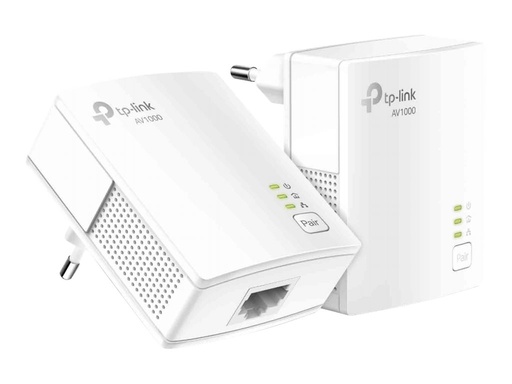 [TL-PA7019 kit(DE)] TP-LINK TL-PA7019 KIT V1 Starter Kit - Powerline-Adapter-Kit 1GbE, HomePlug AV (HPAV)