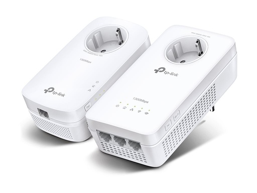 [TL-WPA8631P KIT] TP-LINK TL-WPA8631P KIT V4 - Wi-Fi Kit - Powerline-Adapter-Kit 1GbE, HomePlug AV (HPAV)