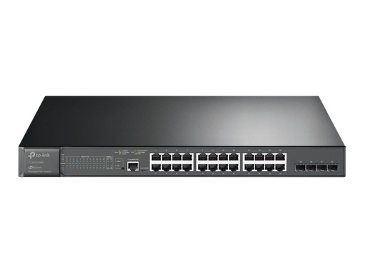 [TL-SG3428MP] TP-LINK JetStream TL-SG3428MP V6.6 - Switch - L2+ - managed - 24 x 10/100/1000 (PoE+)