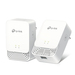 [PG1200 KIT] TP-LINK G.hn1200 Powerline Kit - 607 Mbit/s - Gigabit Ethernet - 10,100,1000 Mbit/s - HomePlug AV2 - 300 m - Weiß