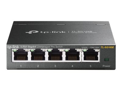 [TL-SG105E] TP-LINK Easy Smart TL-SG105E - Switch - 5 x 10/100/1000