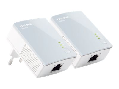 [TL-PA411KIT] TP-LINK TL-PA411KIT AV500 Nano Powerline Adapter Starter Kit - Powerline-Adapter-Kit HomePlug AV (HPAV)