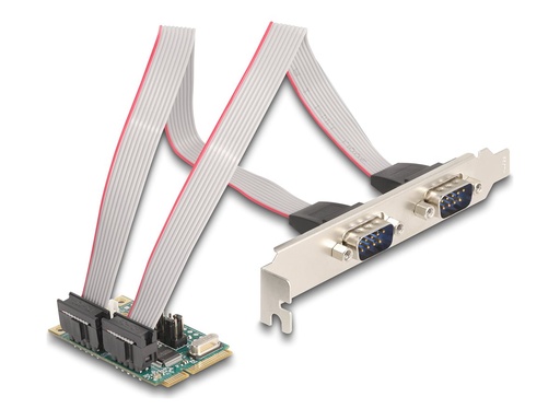 [95276] Delock Serieller Adapter - PCIe 1.2 Full Mini