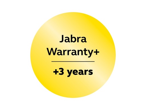 [820X-39893] Jabra Warranty+ - Serviceerweiterung - verlängerte Garantie (für Videokonferenzgeräte)