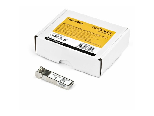 [57-0000075-01-ST] StarTech.com 57-0000075-01-ST Transceiver Modul (SFP+ Module, 10GBase-SR Brocade kompatibel, Glasfaser, 850nm, LC Multimode mit DDM)