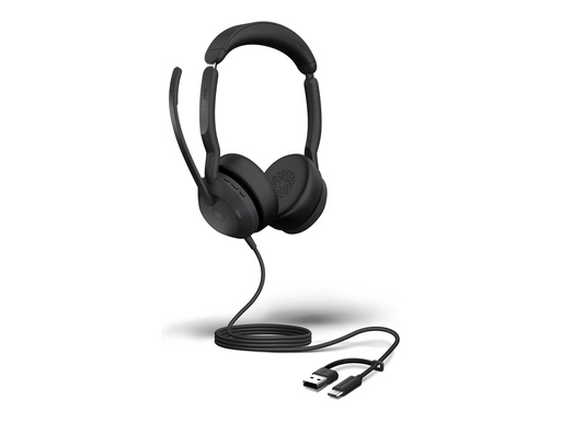 [25089-999-799] Jabra Evolve2 50 MS Stereo - Headset - On-Ear