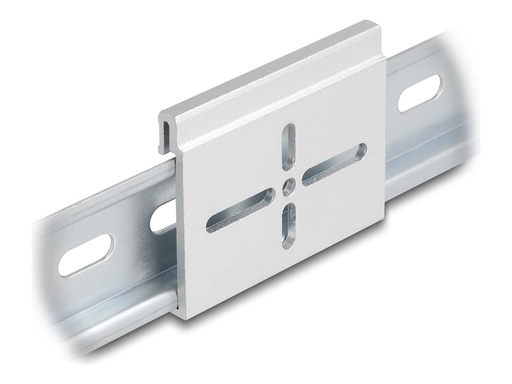 [67142] Delock Befestigungsclip - Aluminium, 60 x 47,8