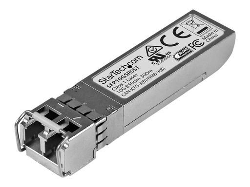 [SFP10GSRSST] StarTech.com Cisco SFP-10G-SR-S kompatibel SFP+ - 10 Gigabit Fiber 10GBase-SR SFP+ Transceiver Modul - MM LC mit DDM - 300m - SFP+-Transceiver-Modul (gleichwertig mit: Cisco SFP-10G-SR-S)