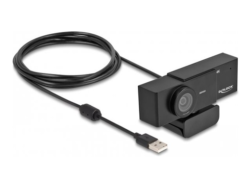 [96400] Delock Webcam - Farbe - 8,3 MP - 3840 x 2160