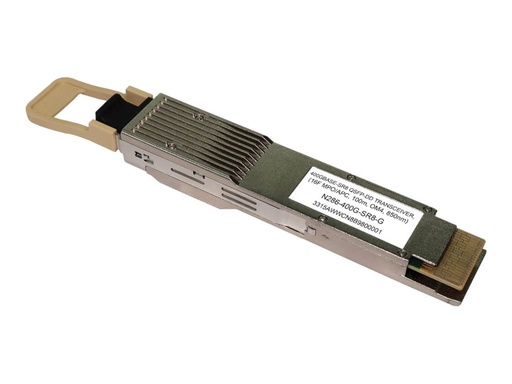 [N286-400G-SR8-G] Eaton Tripp Lite Series QSFP-DD Transceiver - 400GBase-SR8, MPO/APC MMF, 400 Gbps, 850 nm, 100 m (328 ft.)