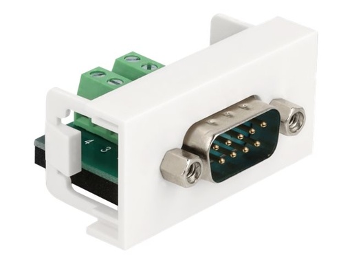 [81351] Delock Easy 45 - Einrastmodul - 9-poliger D-Sub (Stecker)